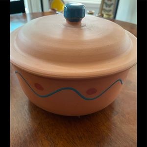 Made in Portugal lidded casserole 6 x 8 1/2